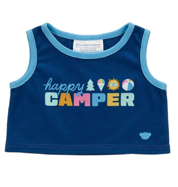 Build A Bear Happy Camper Tank