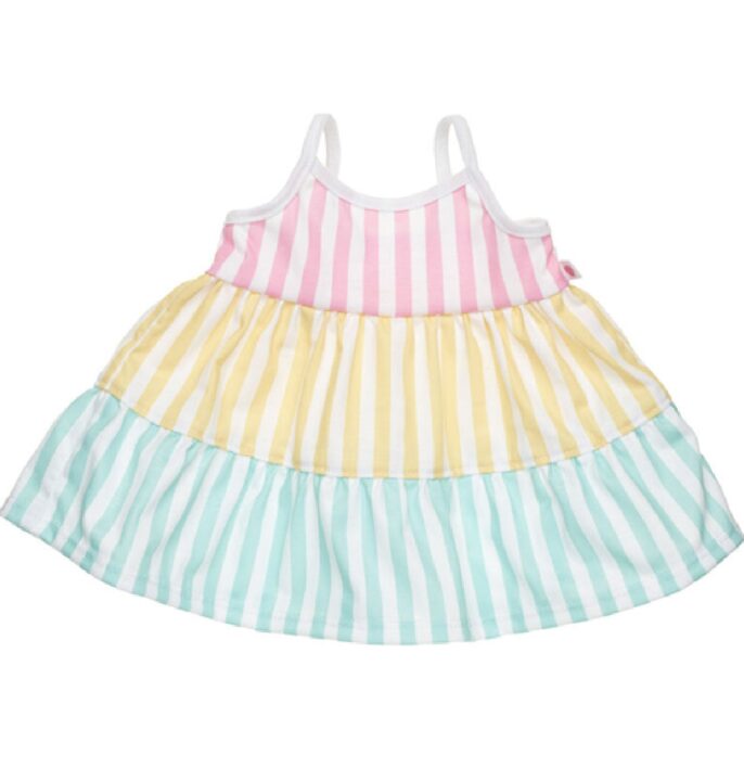Build A Bear Stripe Maxi Dress