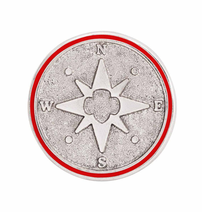 Cadette True North Award Pin
