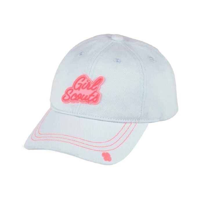 Girl Scouts Script Blue Hat