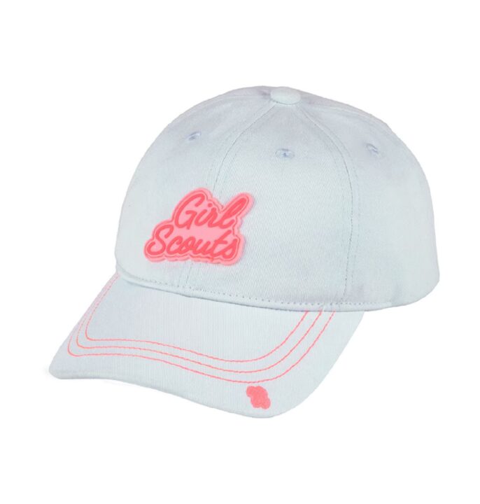 Girl Scouts Script Blue Hat