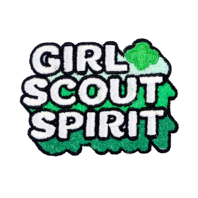 GS X Supermix Girl Scout Sprit Patch