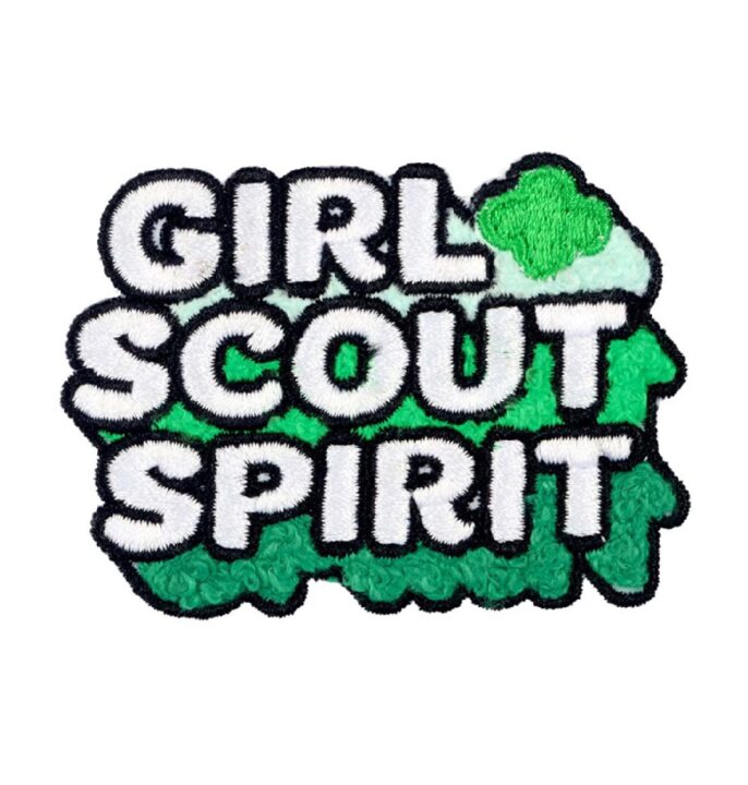 GS X Supermix Girl Scout Sprit Patch