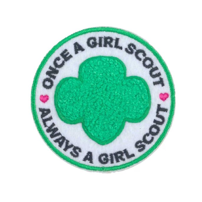 GS X Supermix Once A Girl Scout Patch