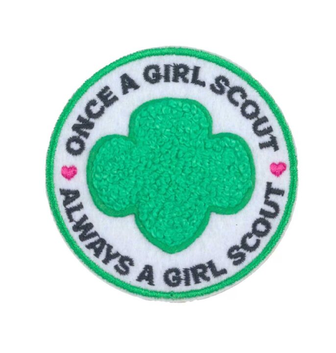 GS X Supermix Once A Girl Scout Patch