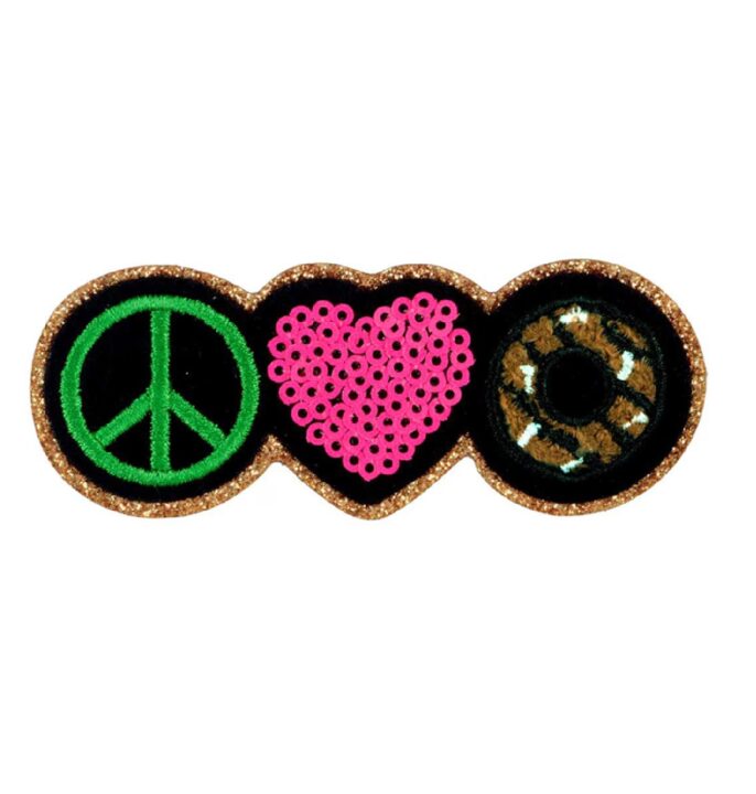 GS X Supermix Peace Love Cookie Patch