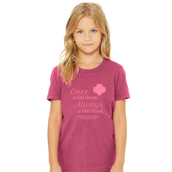 GCNWI Once A GS Youth T-Shirt Berry