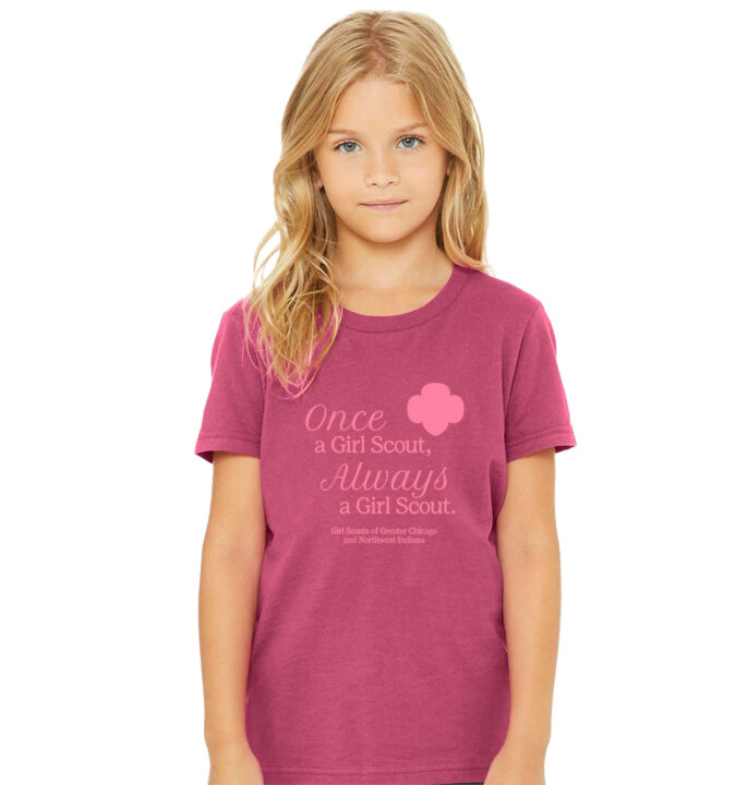 GCNWI Once A GS Youth T-Shirt Berry