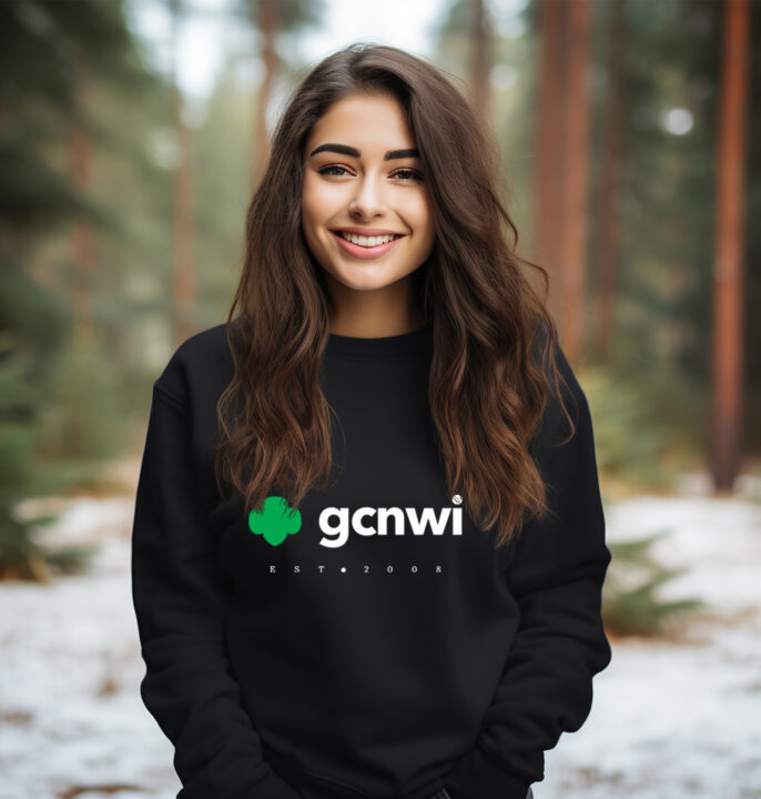GCNWI Black Est 2008 Crewneck Sweatshirt