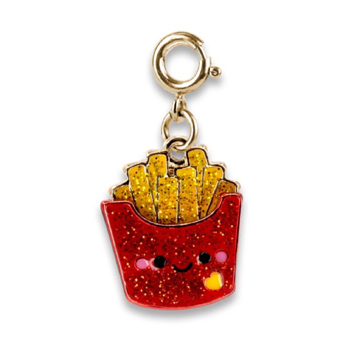 Glitter French Fry Charm