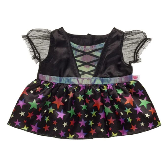Build A Bear Black Witch Dress