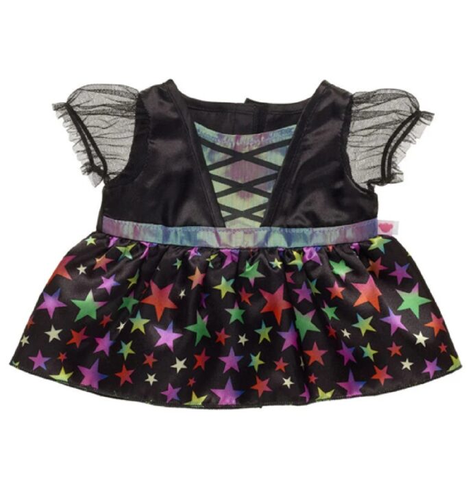 Build A Bear Black Witch Dress