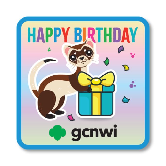 GCNWI Happy Birthday Ferret Pa