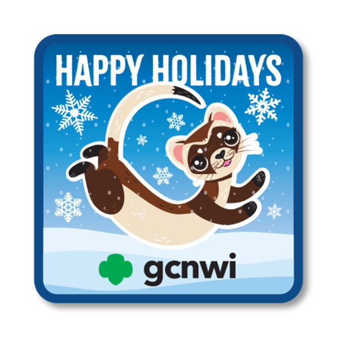 GCNWI Happy Holidays Ferret Pa