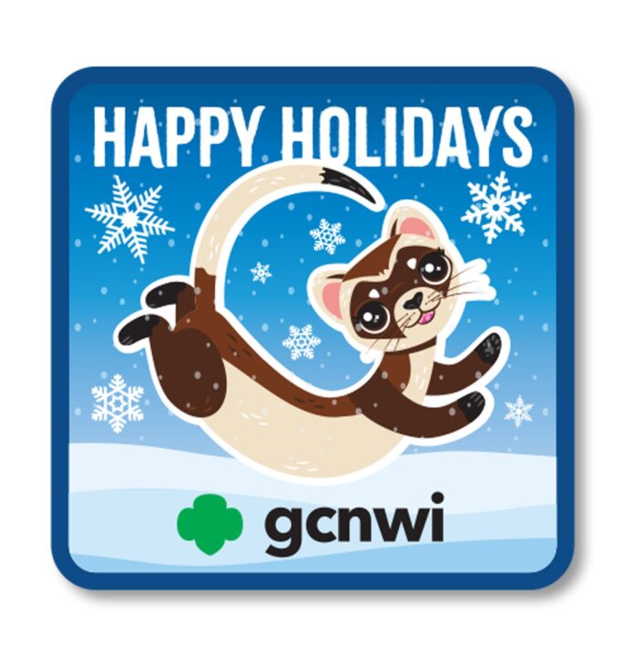 GCNWI Happy Holidays Ferret Pa