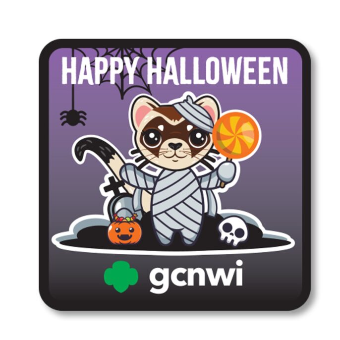 GCNWI Happy Halloween Ferret Patch