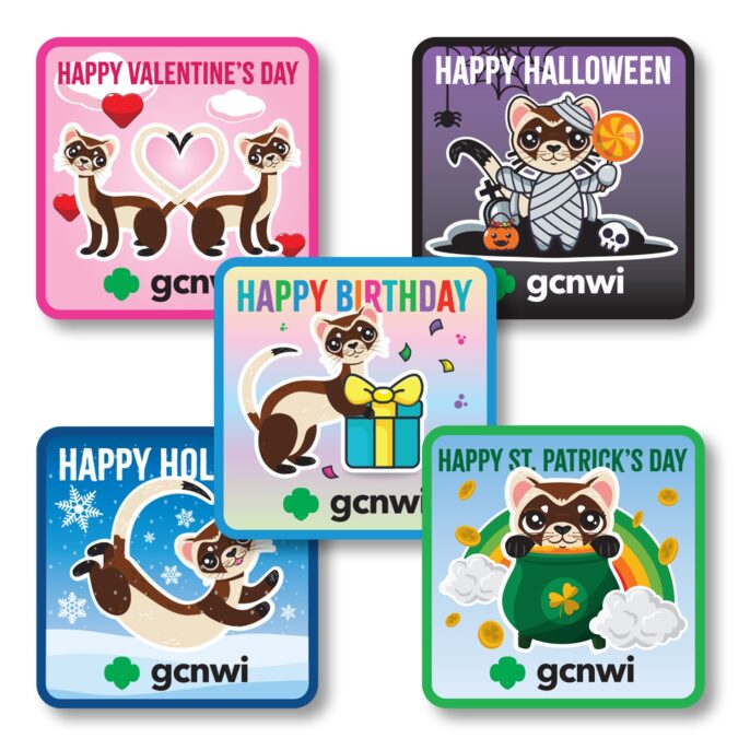 GCNWI Ferret Fun Patch Bundle