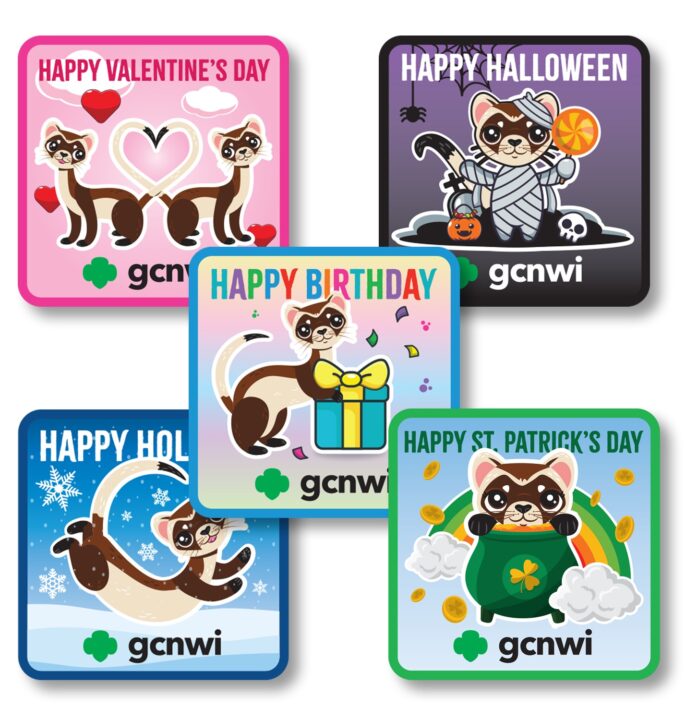 GCNWI Ferret Fun Patch Bundle