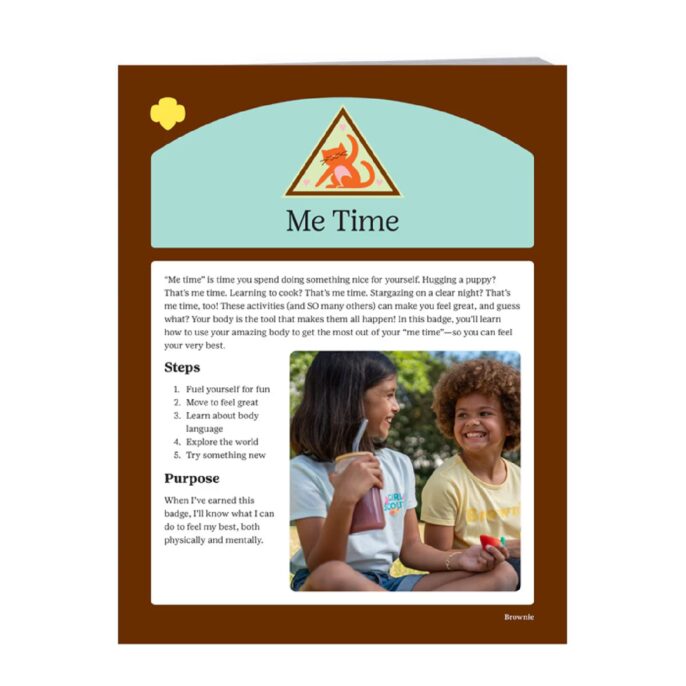 Me Time Brownie Badge Requirement