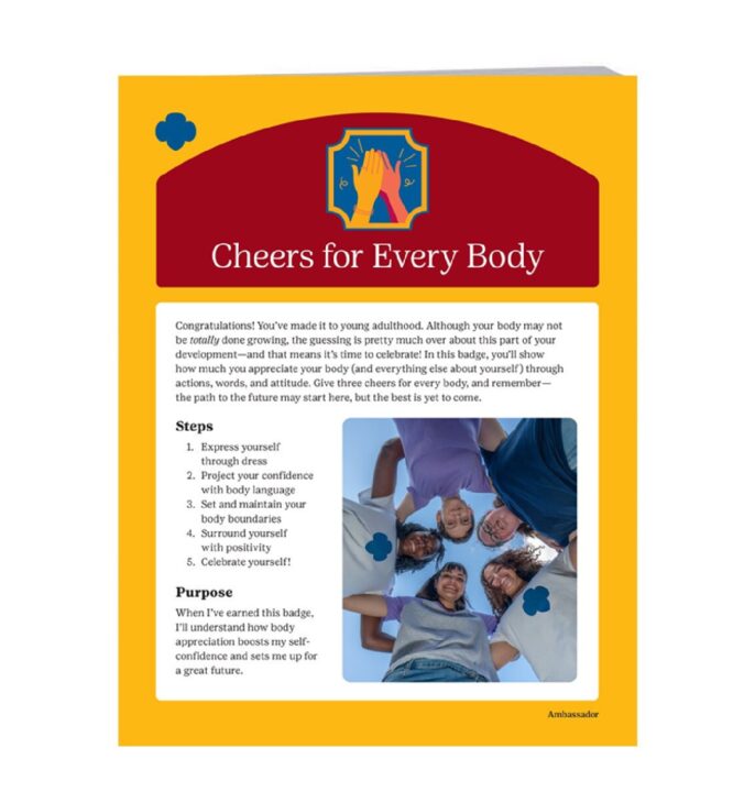 Cheers for Every Body Ambassador Badge Requirement