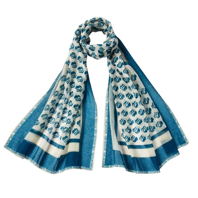 Navy Profile Scarf