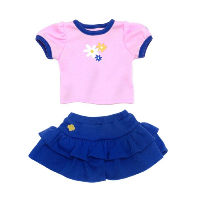Doll Clothes - Daisy Top and Bottom