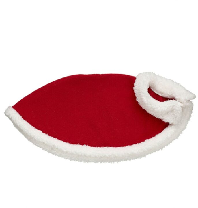 BAB Red Fur Cape