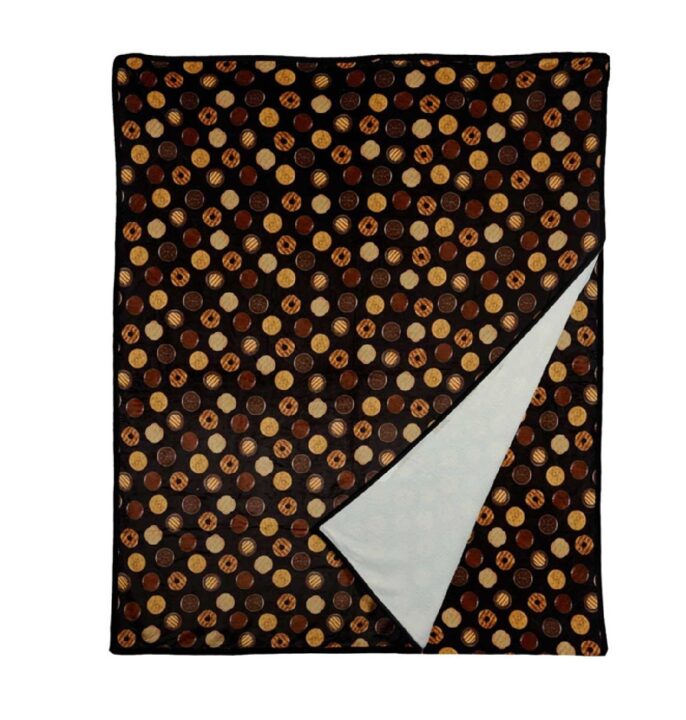 Black Cookie Photo Blanket