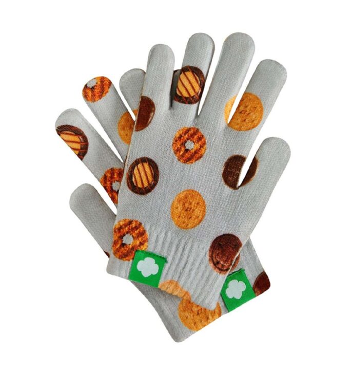 Gray Cookie Youth Gloves