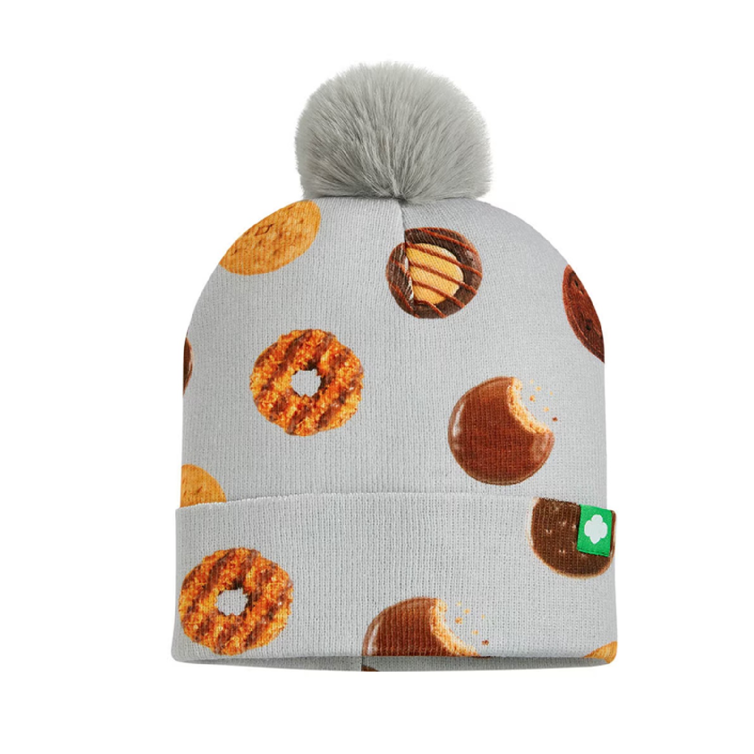 Gray Cookie Youth Beanie