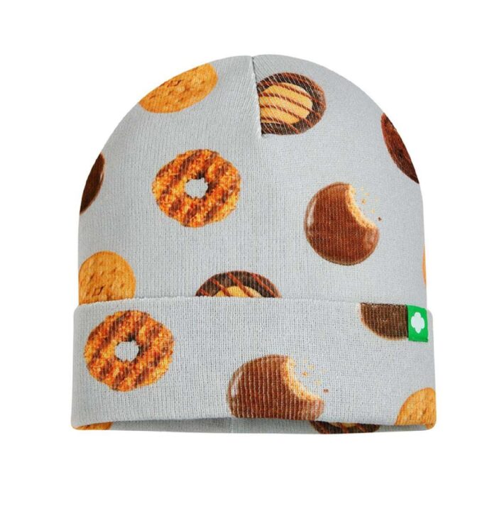 Gray Cookie Adult Beanie