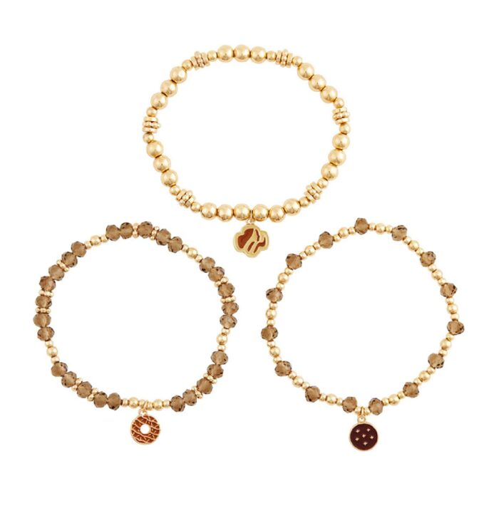 Girl Scout Gold Cookie Bracelet Set