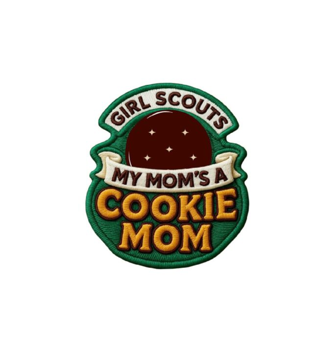 My Mom's A Cookie Mom GS Patch
