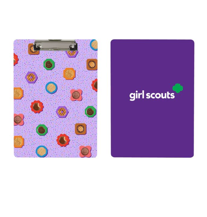 Purple Cookie Clipboard