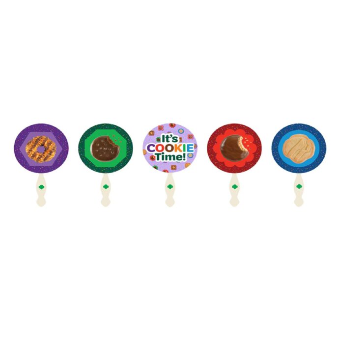 Purple Cookie Signs 4 Pack