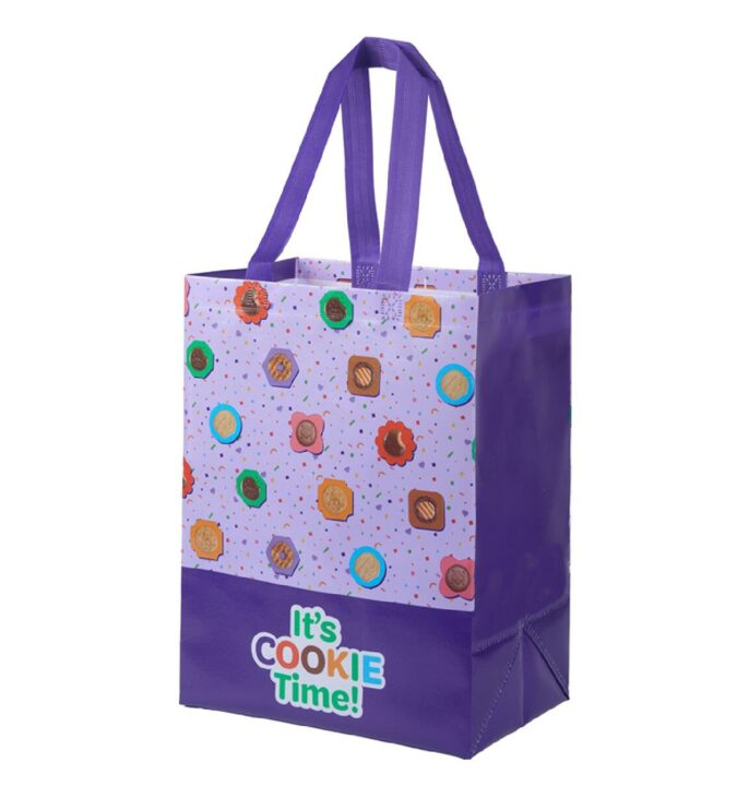 Purple Cookie Tote Bag