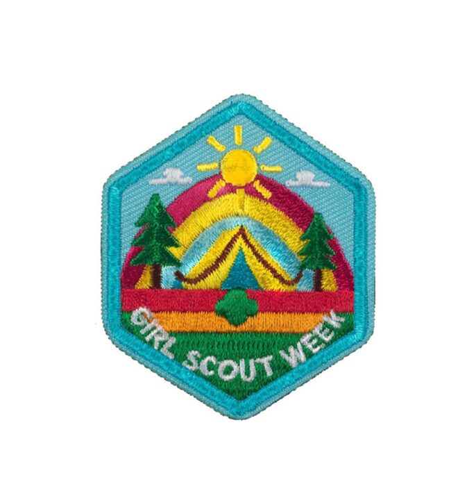 Girl Scout Week GS Patch