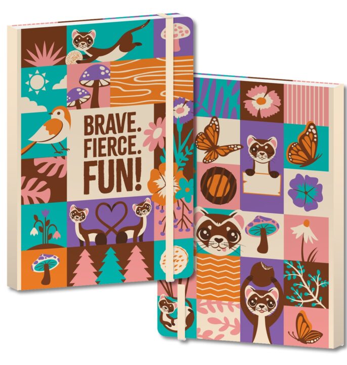Brave. Fierce. Fun. Journal