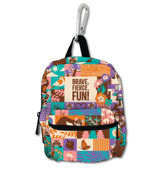 Brave. Fierce. Fun Mini Backpa