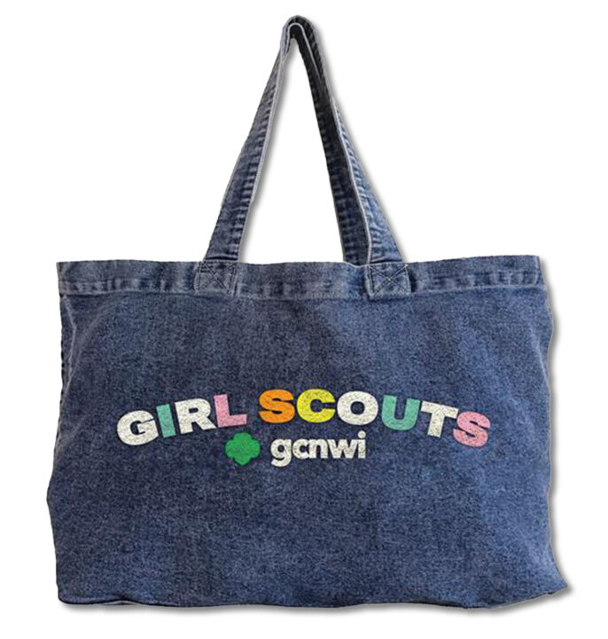 GCNWI Chenille Denim Tote