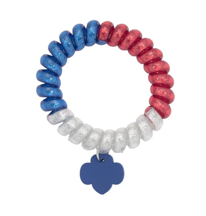 USA Glitter Coil Hairtie