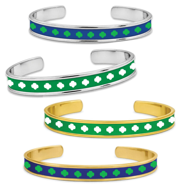 Girl Scout Bangle Bracelet