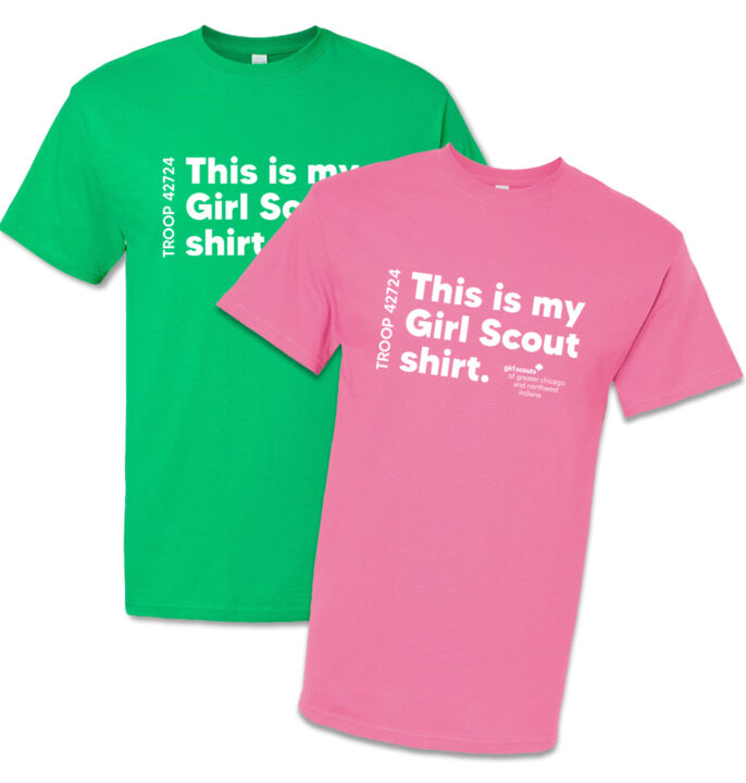 Customized GCNWI Girl Scout T-Shirt