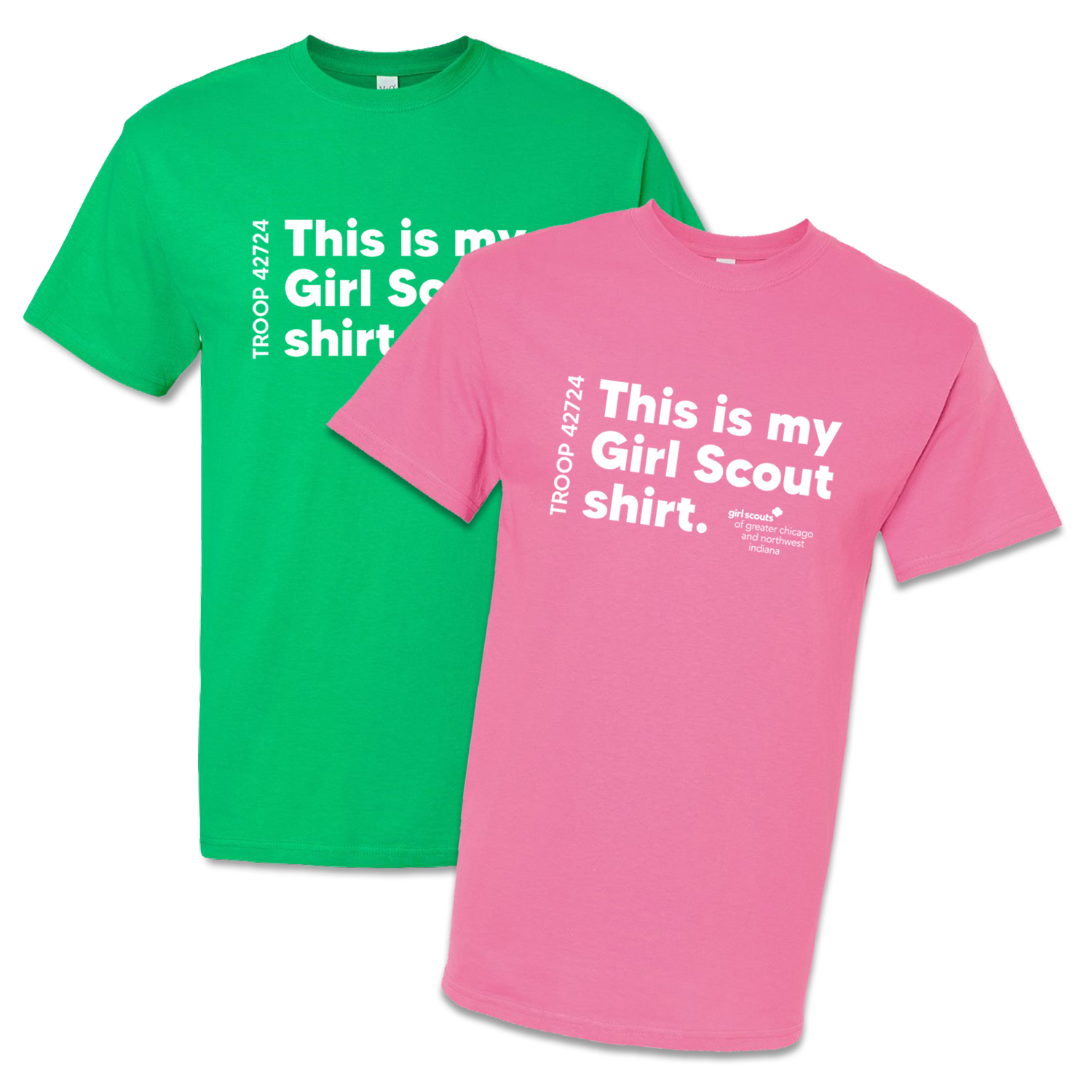 Customized GCNWI Girl Scout T-Shirt