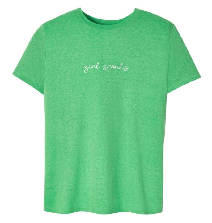 Adult Green Burnout T-Shirt