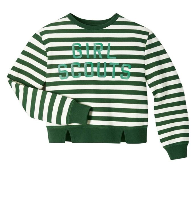 Youth Striped Slouch Sweatshir