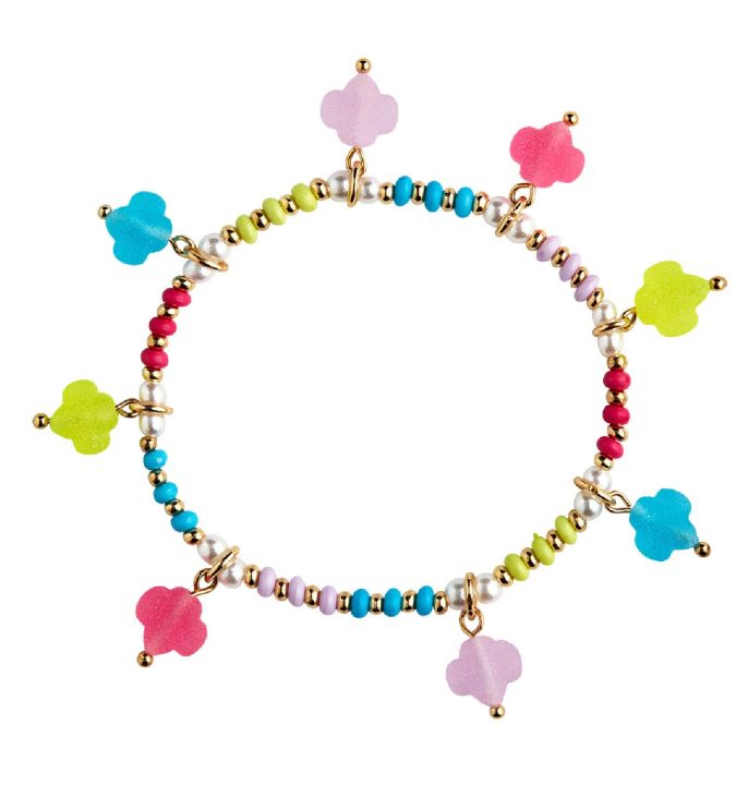 Trefoil Gum Drop Bracelet