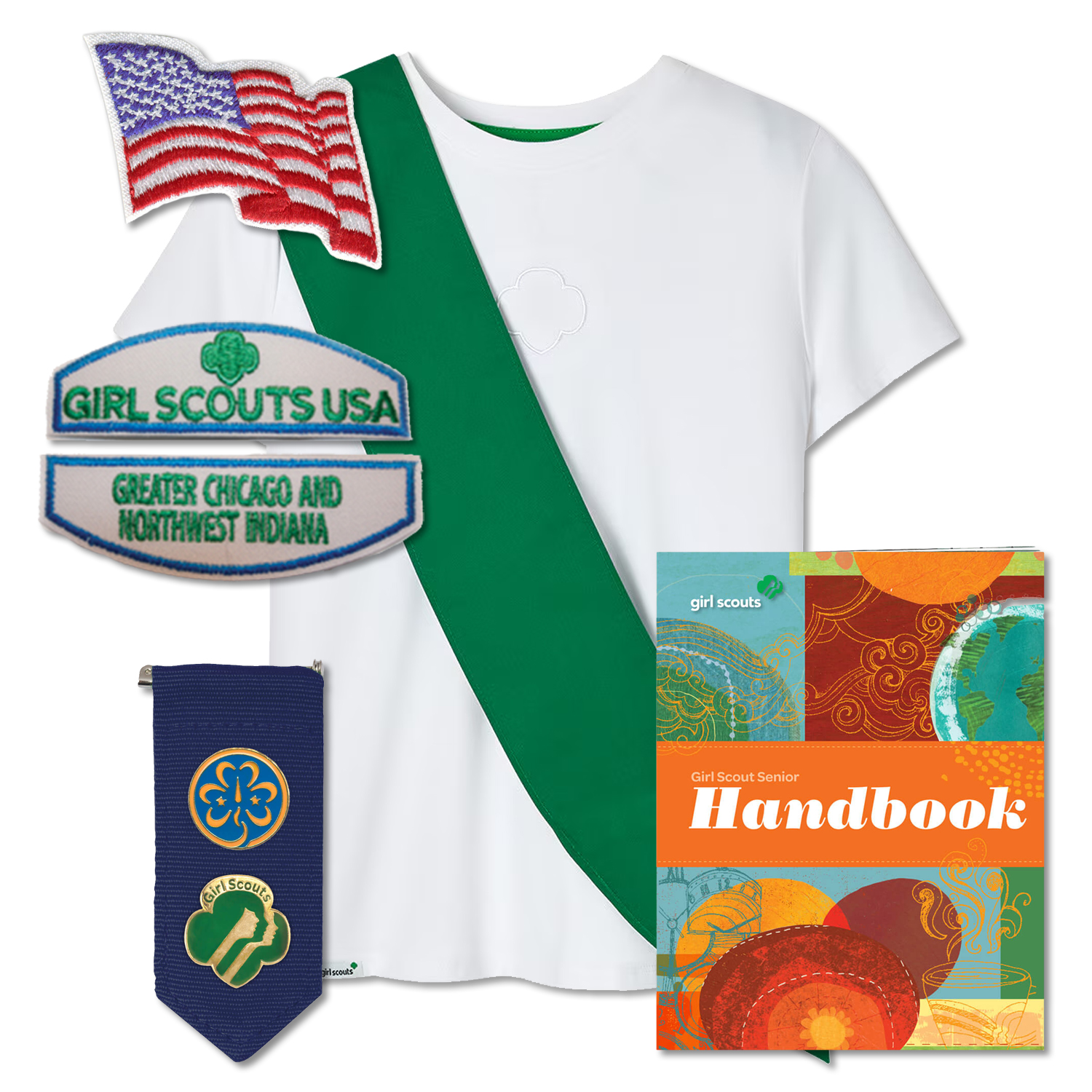 Deluxe Senior Starter Kit W/Traditional Sash