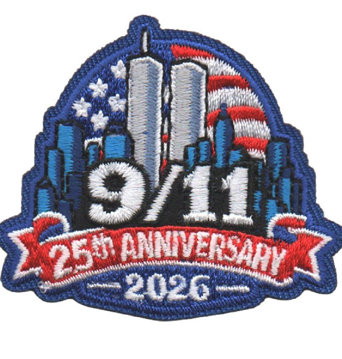 9/11 25th Anniversary Patch