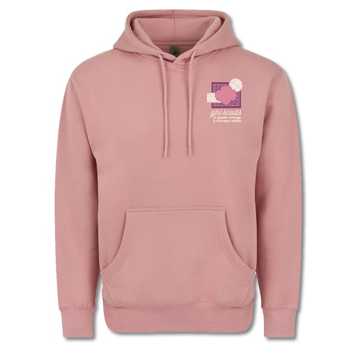 GCNWI Pink Floral Hoodie